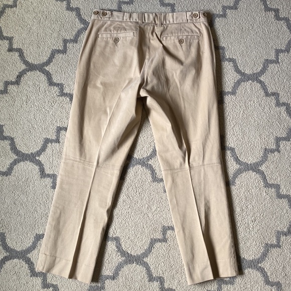 GAP Cropped Stretch Khakis Size 8 - Picture 6 of 9